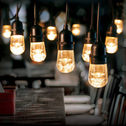 Lytworx 24 Warm White LED Café Lights - 11.5m String Lights