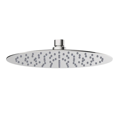Mondella Resonance Round Shower Head - 250mm - Polished Stainless Steel - 9L/min