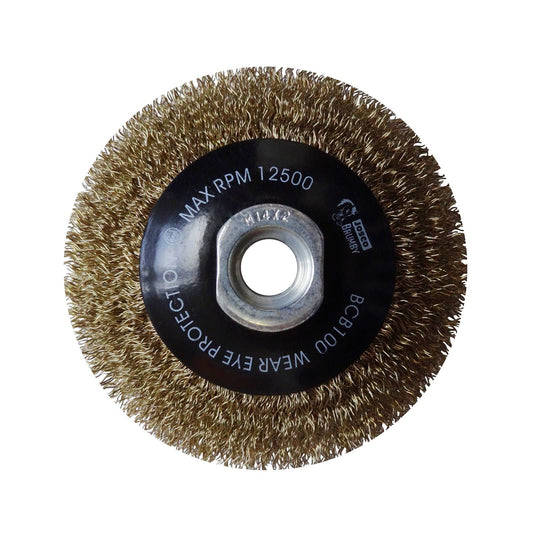 Josco Crimped Bevel Brush - 100mm