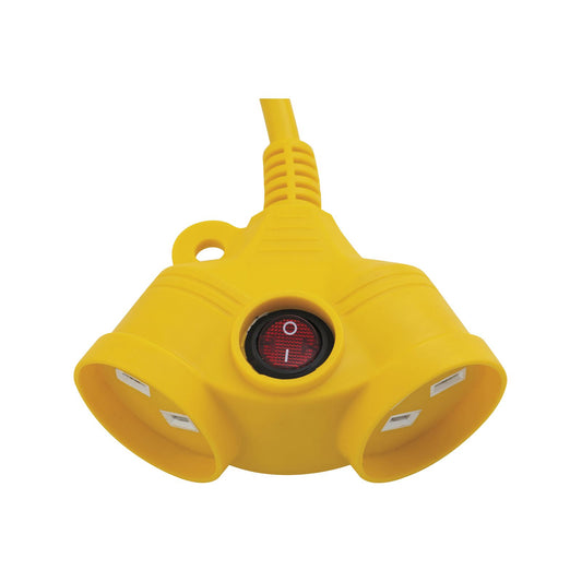 Deta Heavy Duty Extension Lead Dual Socket 25m