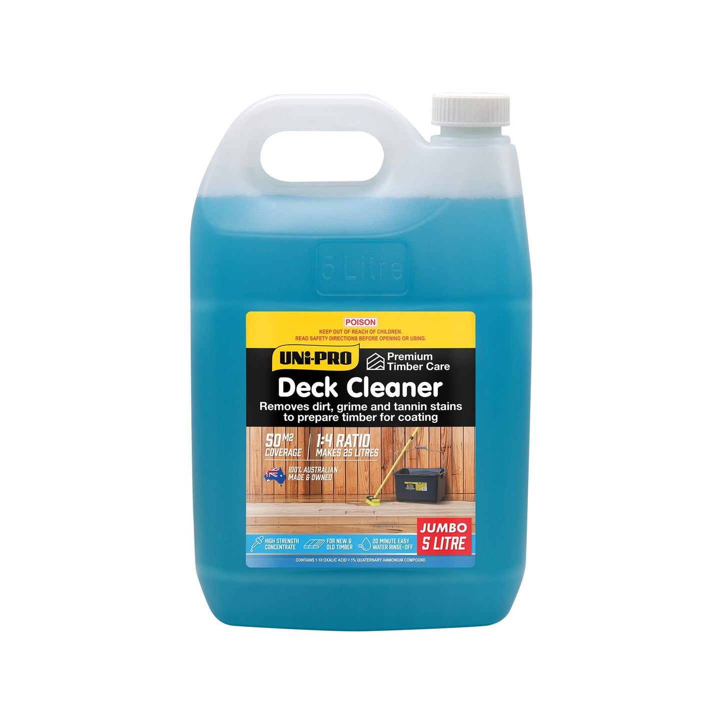 Uni Pro Deck Cleaner Concentrate - 5L