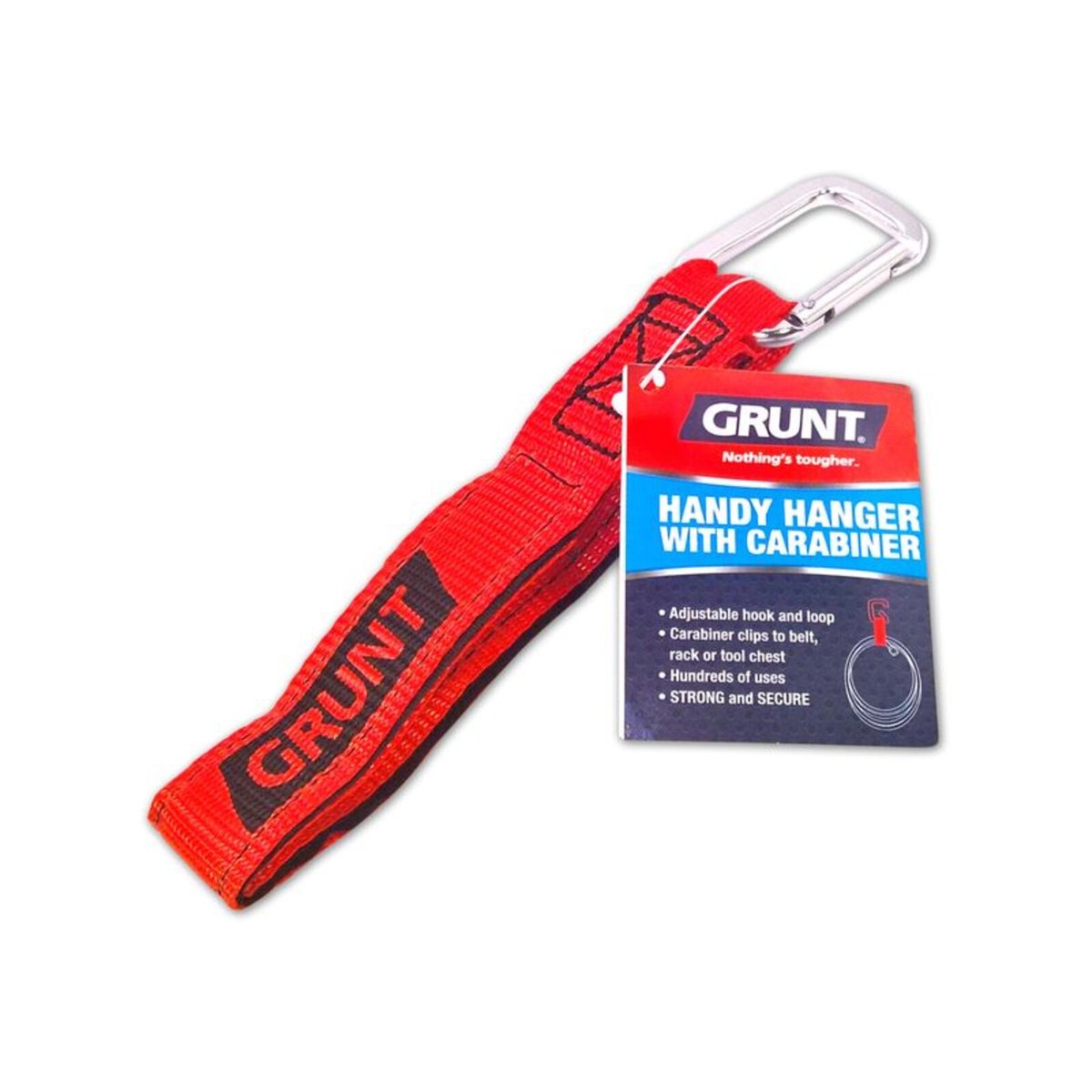 Grunt Handy Hanger - 20cm Clip - Strong Secure - Easy Carry