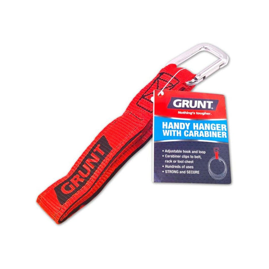 Grunt Handy Hanger - 20cm Clip - Strong Secure - Easy Carry