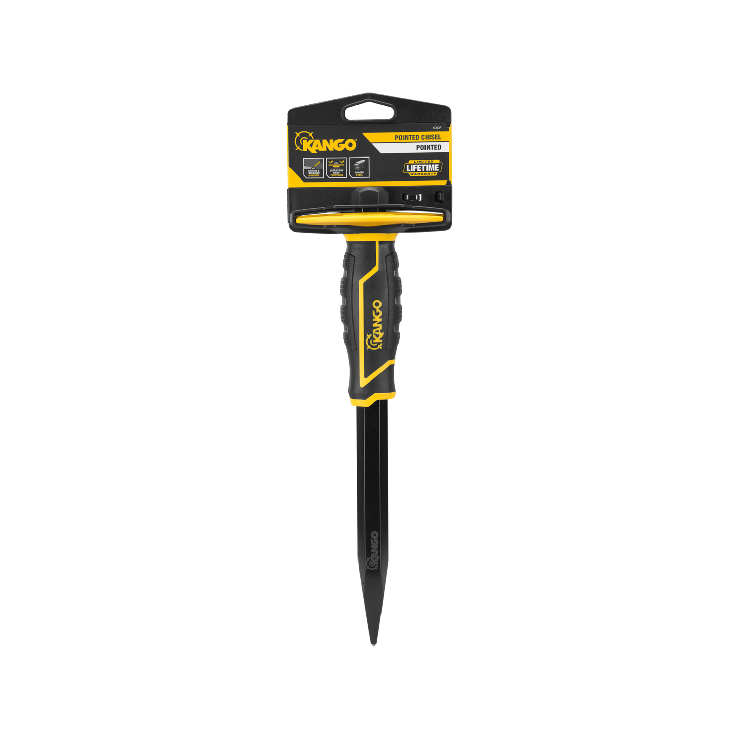 Kango Masonry Chisel with Hand Protector - 3mm
