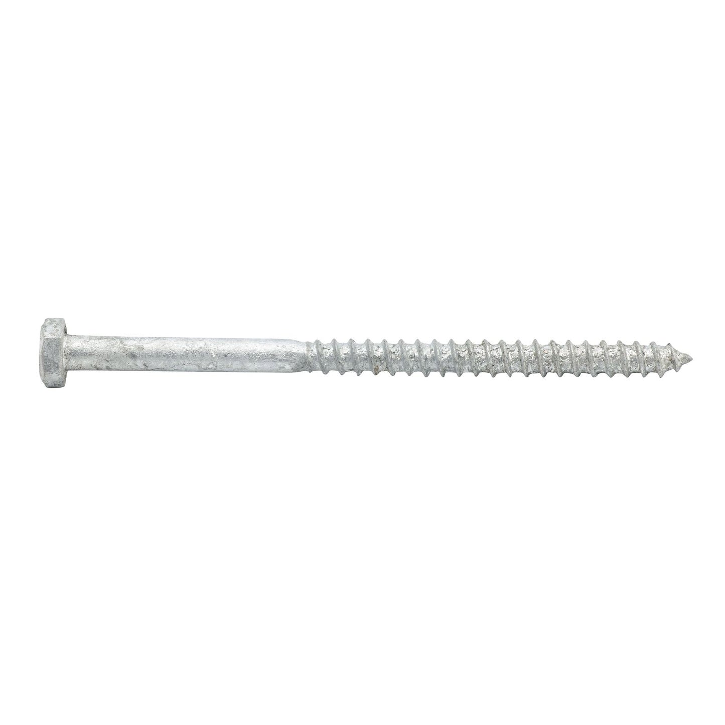 Zenith Hot Dip Galvanised Hex Head Coach Screws - M6 x 100mm - 25 Pack