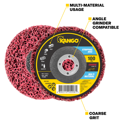 Kango Coarse Grit Stripping Disc - 125mm