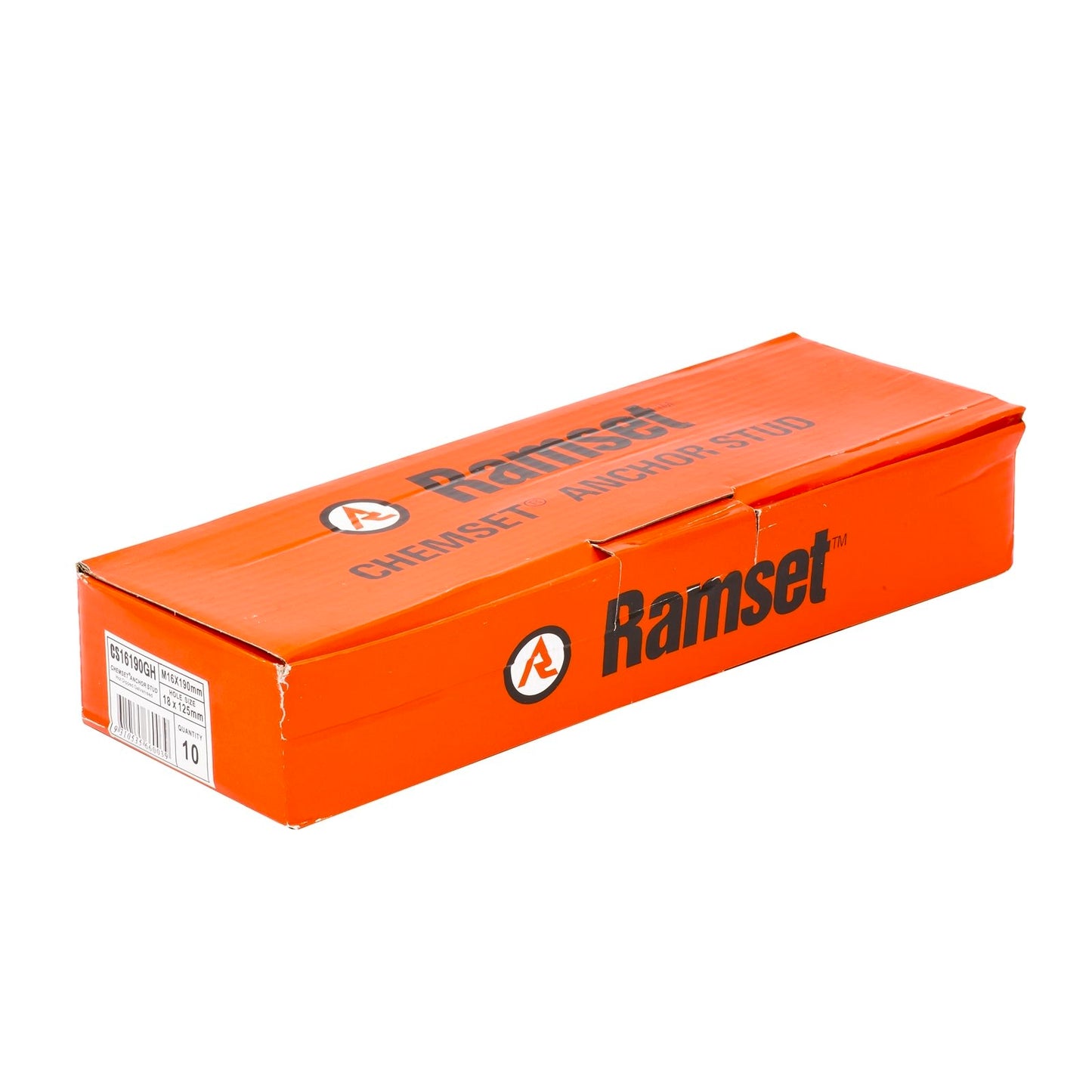 Ramset Chemset Anchor Stud - 16 x 190mm - 10 Pack
