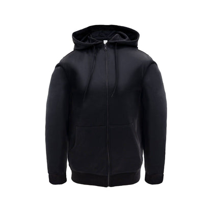 Craftright Black Zip Thru Hoodie - Large