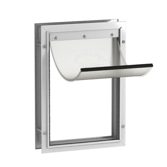 Hakuna Pets Large Aluminium Pet Door 280mm W 405mm H Durable Design