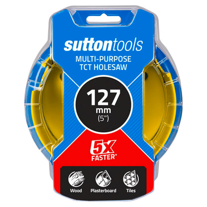 Sutton Tools TCT Multi Purpose Seamless Holesaw - 127mm