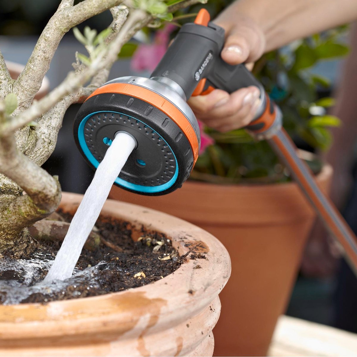 Gardena 13mm Premium Multi Sprayer - Stainless Steel - Durable - Ergonomic