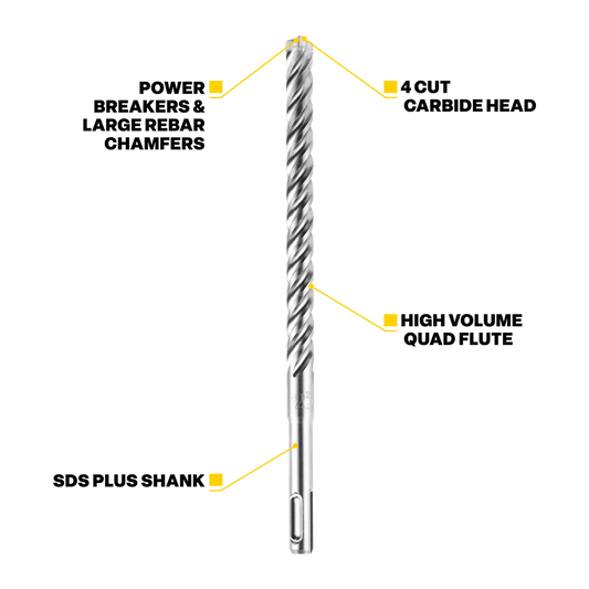 Kango SDS Plus Drill Bit 32mm x 450mm