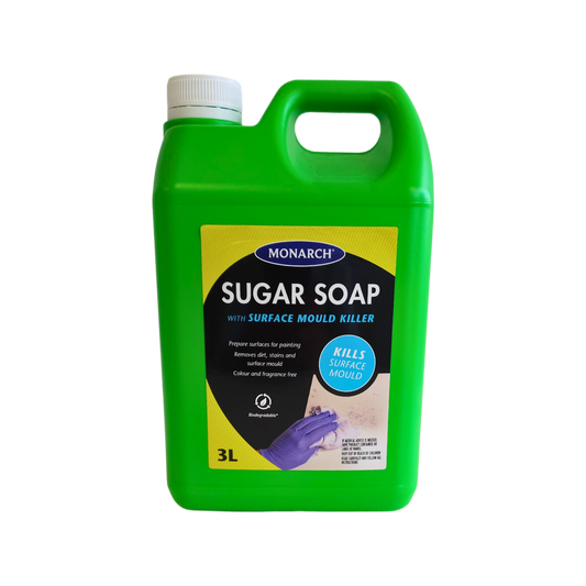 Monarch Sugar Soap with Surface Mould Remover - 3L