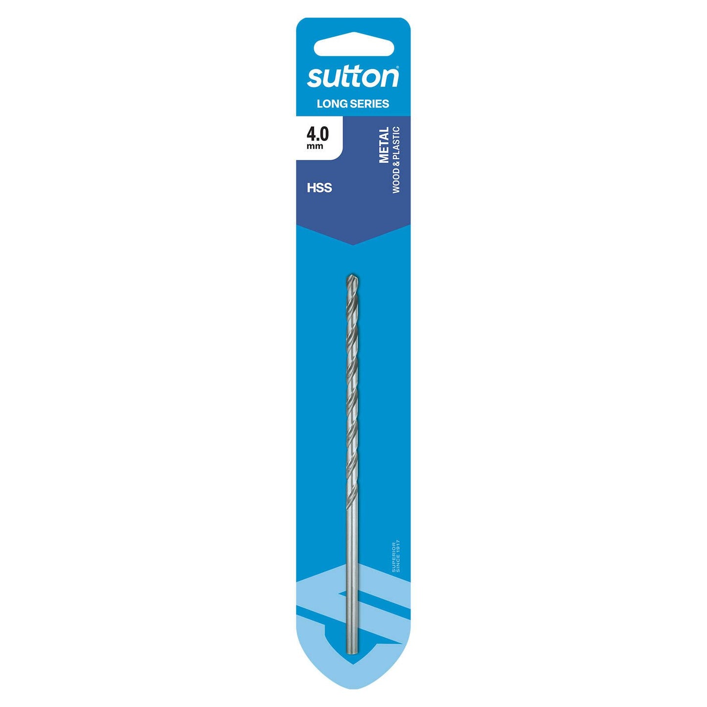 Sutton Tools Long Series Jobber Drill Bit - 4.0mm