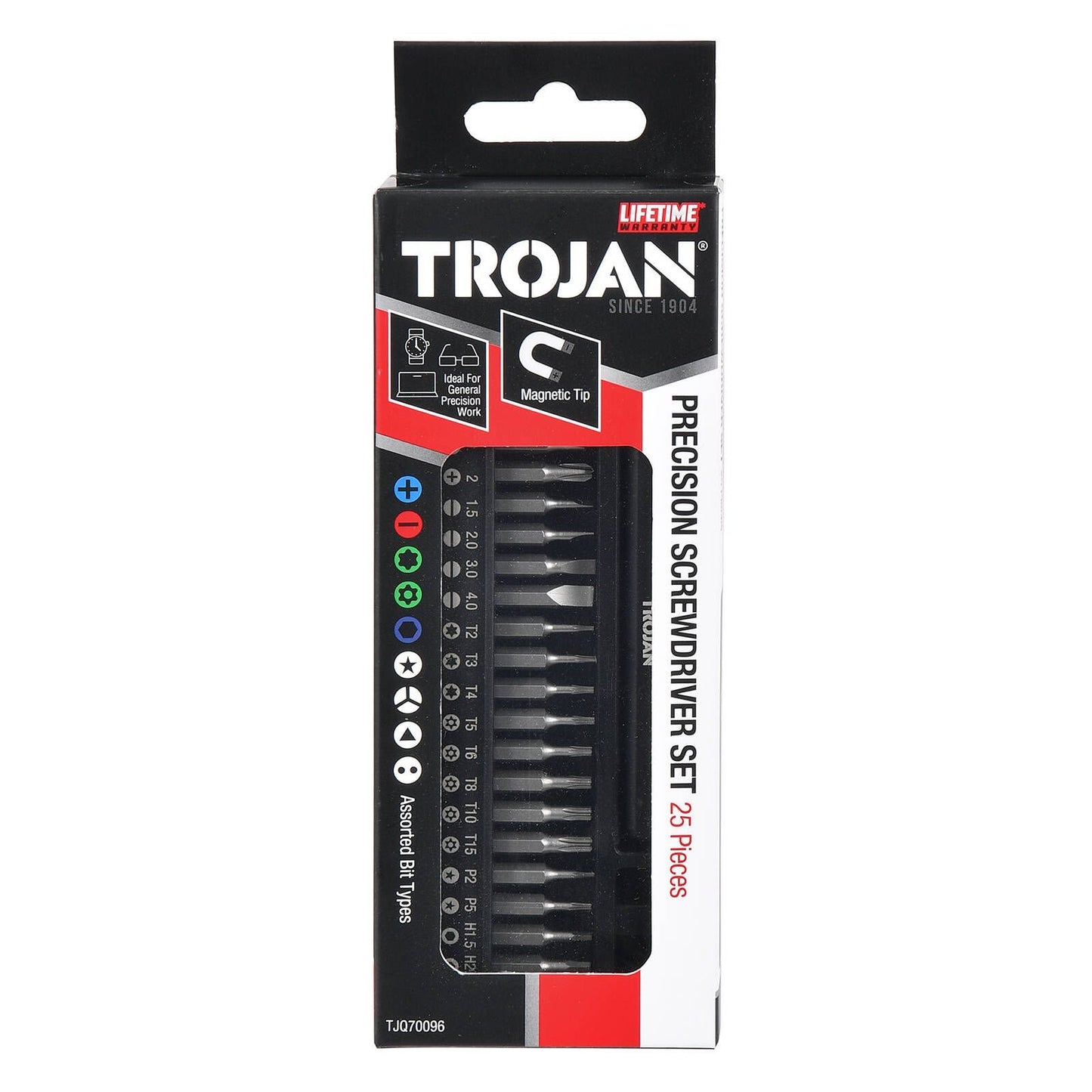 Trojan Precision Screwdriver Set - 25 Piece