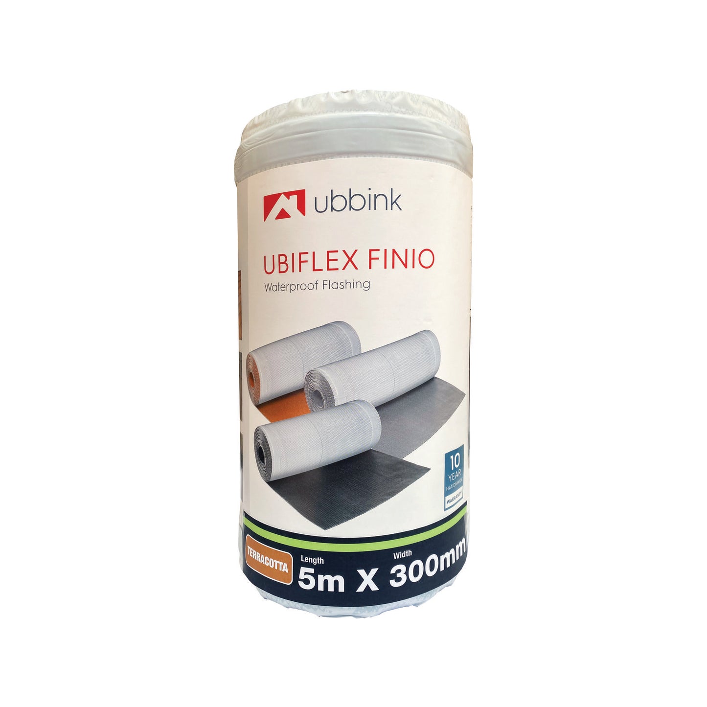 Cagroup Ubiflex Finio Flashing - 300mm x 5m - Terracotta