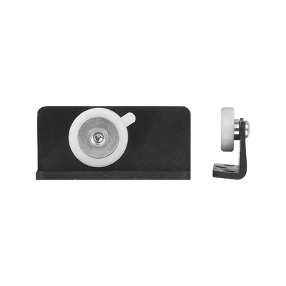 Rolltrak Adjustable Plastic Trolley - Acetal Roller - 58mm - Black