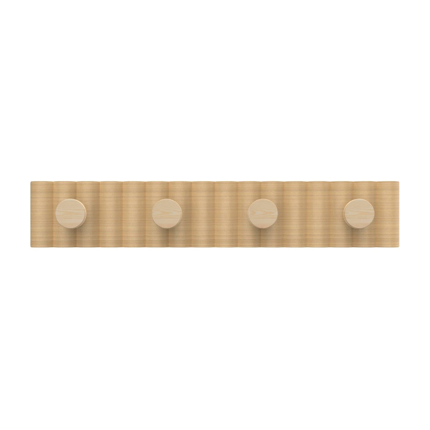 Mode Timber Hook Rack - 4 Hooks - 450 x 77mm