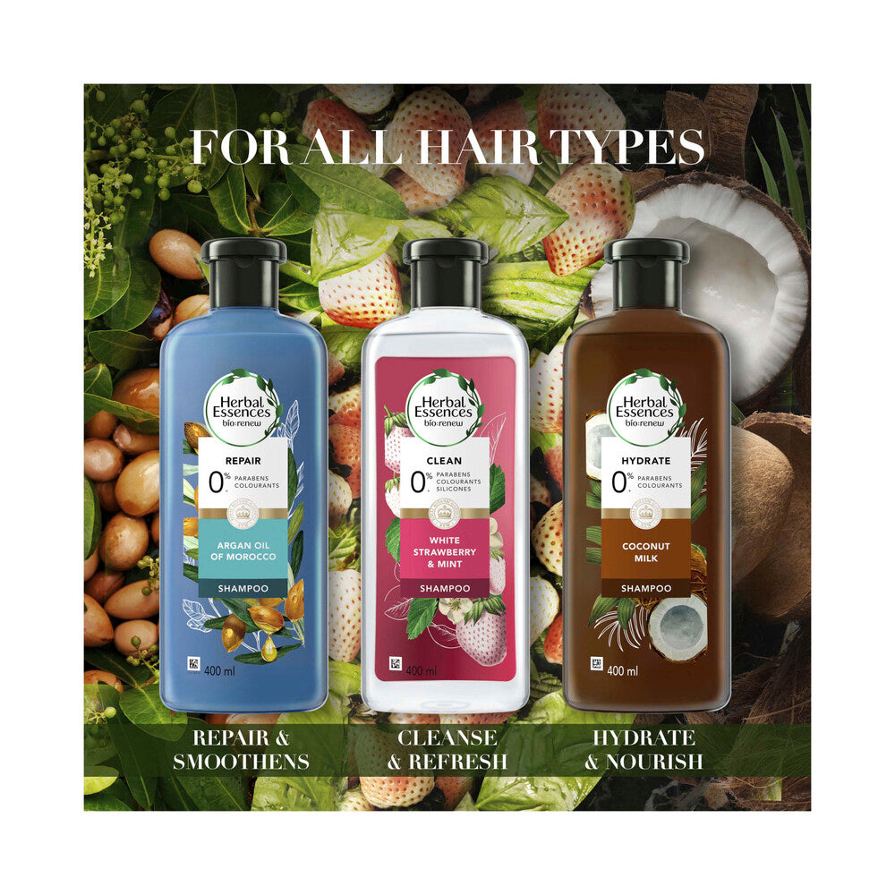 Herbal Essences Bio Renew Morocco Argan Oil Shampoo - 400mL