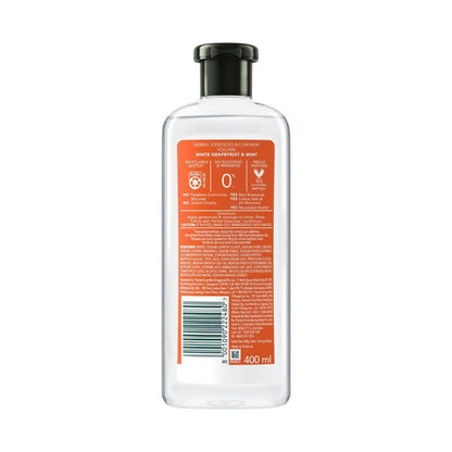 Herbal Essences Bio Renew White Grapefruit & Mosa Mint Shampoo - 400mL