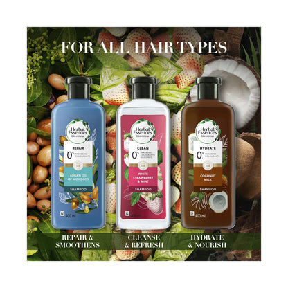 Herbal Essences Bio Renew White Grapefruit & Mosa Mint Shampoo - 400mL