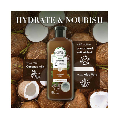 Herbal Essences Bio Renew Coconut Milk Conditioner - 400mL