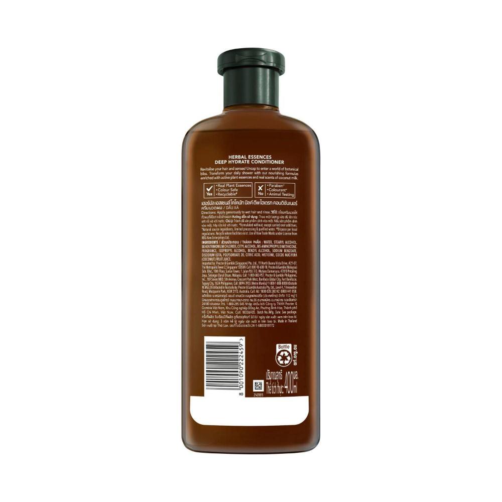 Herbal Essences Conditioner Deep Hydrate Coconut Milk - 400mL