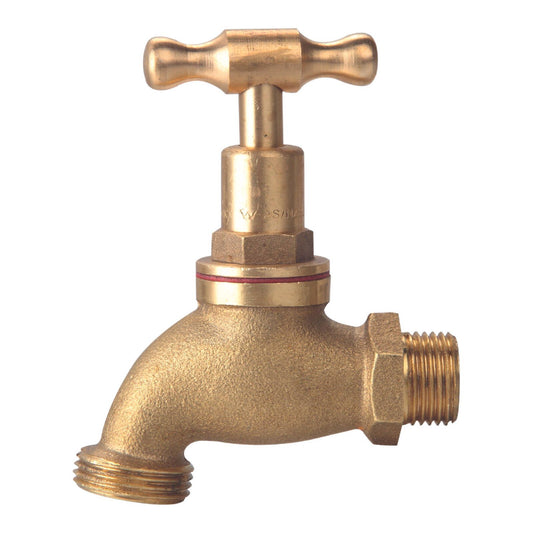Syneco Brass Male Garden Tap - 20mm