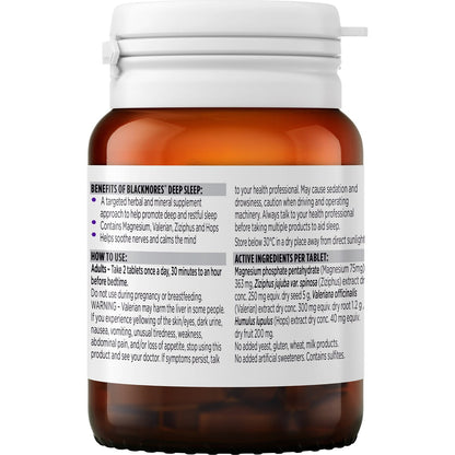 Blackmores Deep Sleep Capsules 30 pack