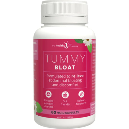 The Healthy Mummy Tummy Bloat Hard Capsules 60 Pack