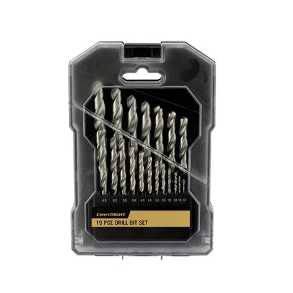Craftright Drill Bit Set - 19 Piece - 1-10mm