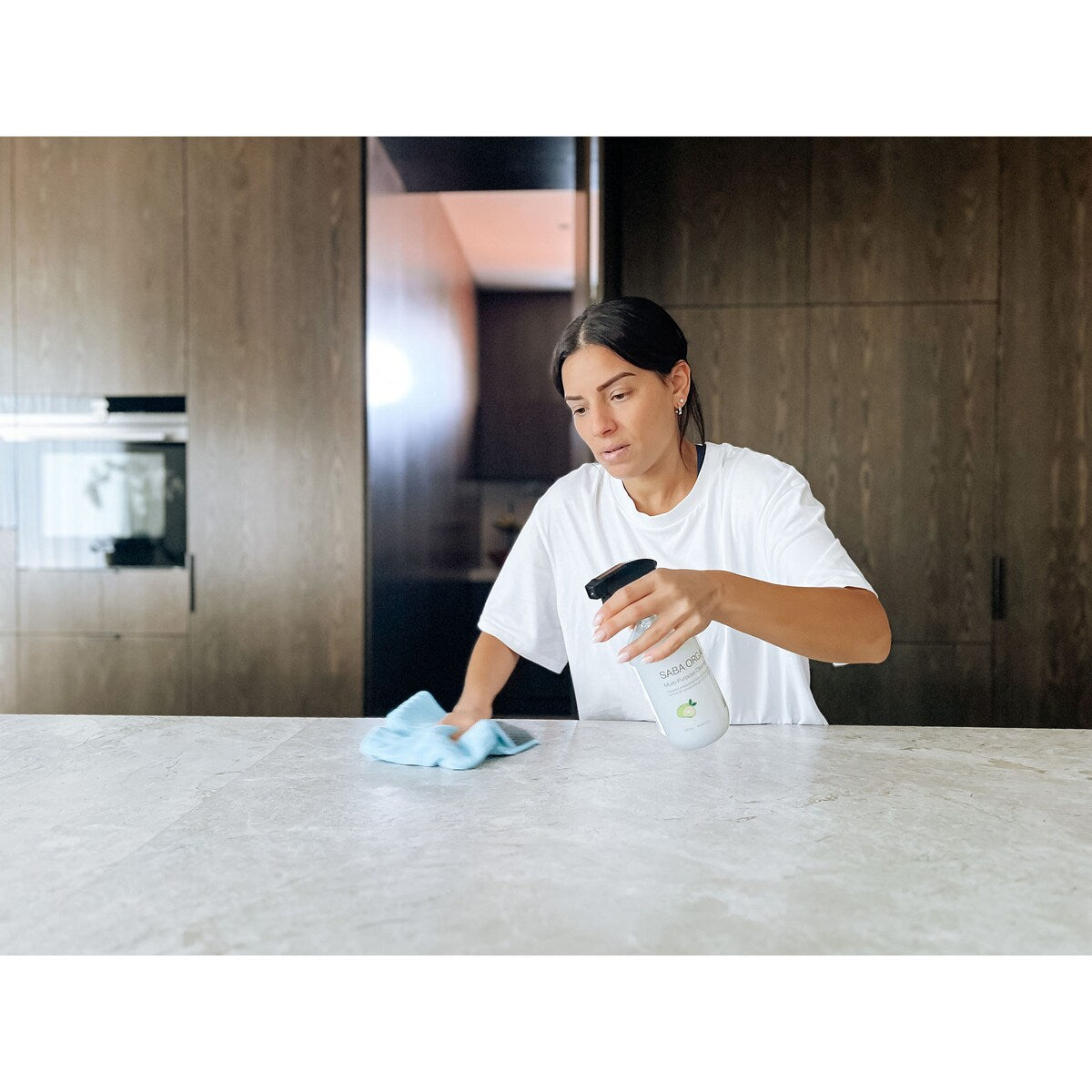 Saba Organics Window & Glass Cleaner Tasmanian Lavender 500ml