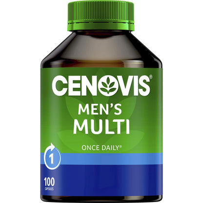 Cenovis Mens Once Daily Multivitamin Capsules 100 pack