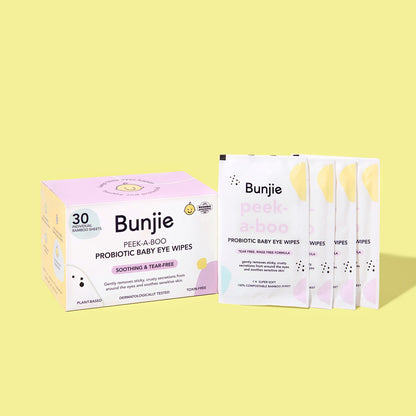 Bunjie Probiotics Baby Eye Wipes 30 Pack
