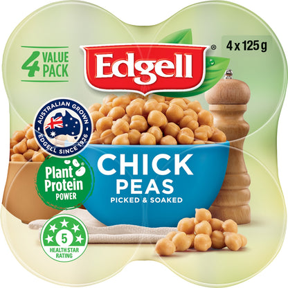 Edgell Chickpeas 125g X 4 Pack