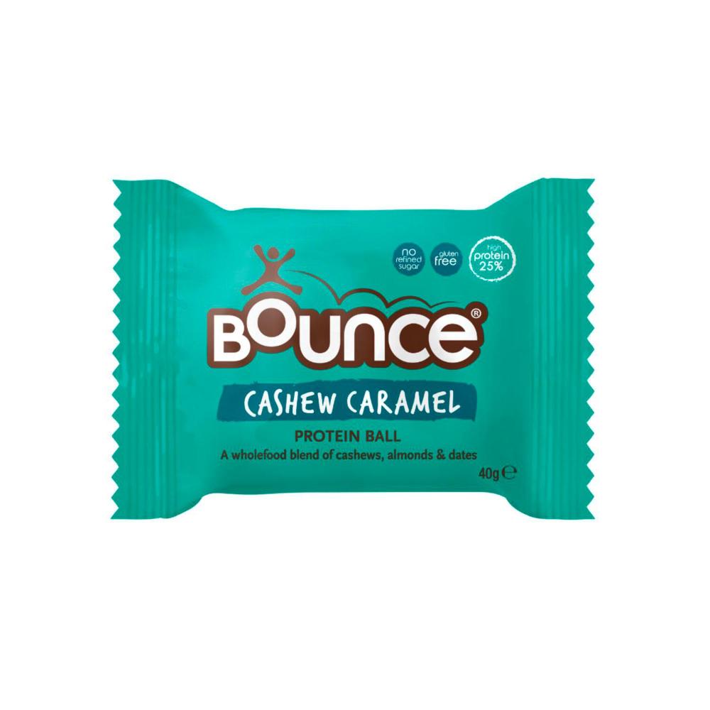 Bounce Gluten Free Cashew Caramel Protein Energy Ball - 40g