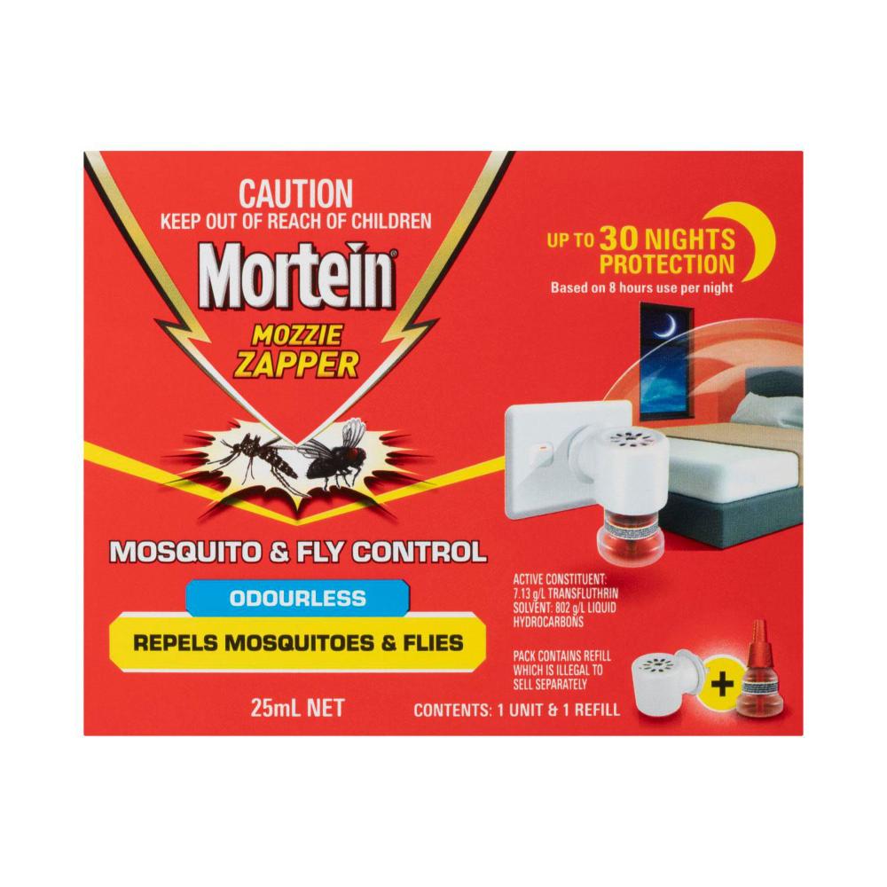Mortein Peaceful Nights Mosquito & Fly Plug Prime Pack - 25mL