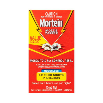 Mortein Peaceful Nights Mosquito & Fly Plug Refill - 45mL