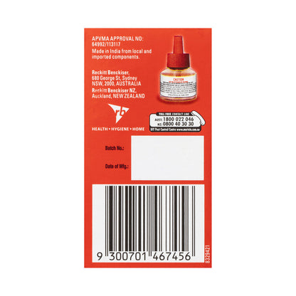 Mortein Peaceful Nights Mosquito & Fly Plug Refill - 45mL