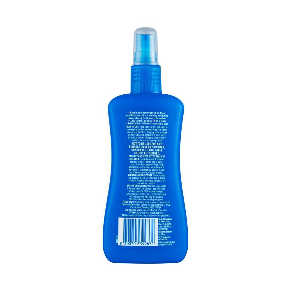 Aerogard Body Odourless Protection Insect Repellent Spray - 250mL