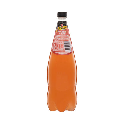Schweppes Lemon Lime Bitters Soft Drink assic Mixers Bottle - 1.1L