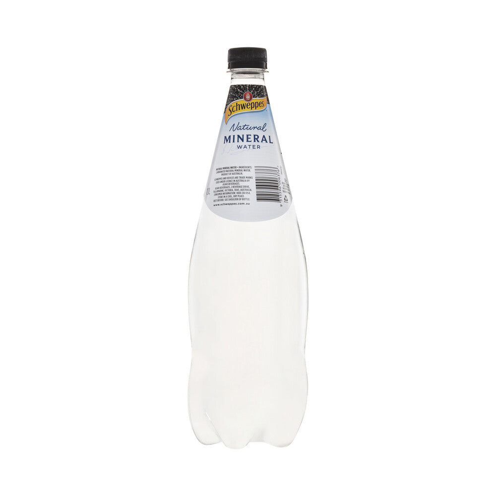Schweppes Natural Mineral Water Bottle - 1.1L