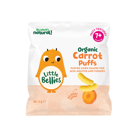 Little Bellies Baby Puffs Carrot - 12g