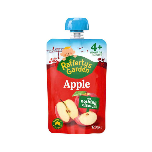 Rafferty's Garden Apple Puree And Nothing Else Baby Food Pouch 4+ Months - 120g