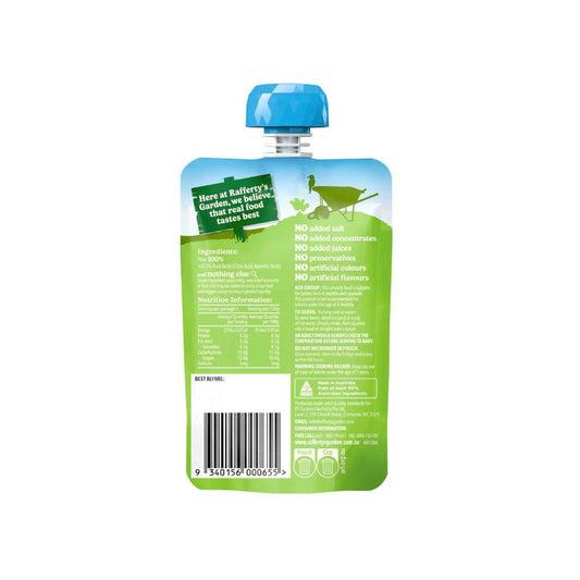 Rafferty's Garden Pear Puree And Nothing Else Baby Food Pouch 4+ Months - 120g