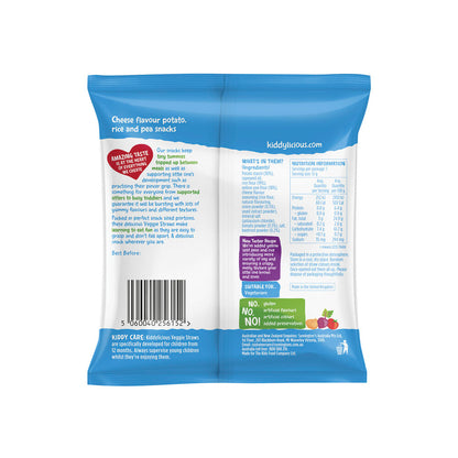 Kiddylicious Veggie Straws Cheesy Flavour - 12g