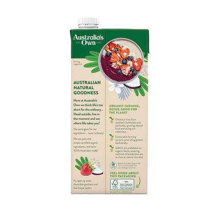 Australia's Own Unsweetened Organic Coconut Milk - 1L