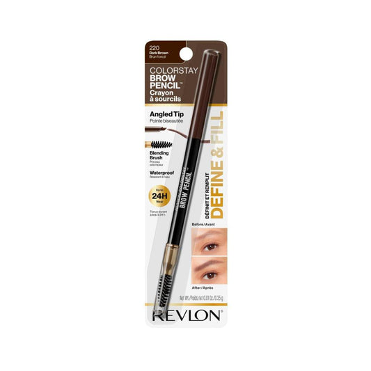 Revlon Colorstay #004 Dark Brown Brow Pencil - 0.35g
