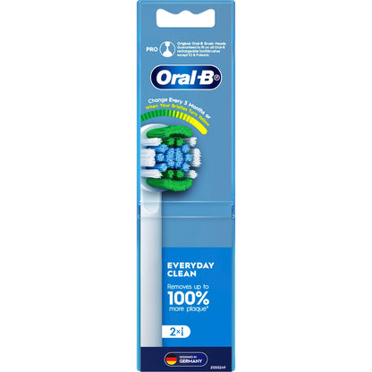 Oral-b Everyday Clean Electric Toothbrush Replacement Heads 2 Pack
