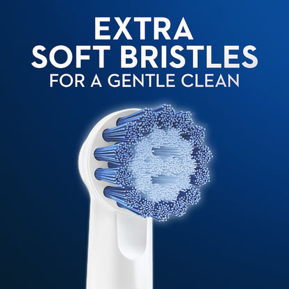 Oral-b Sensitive Clean Electric Toothbrush Replacement Heads 2 Pack